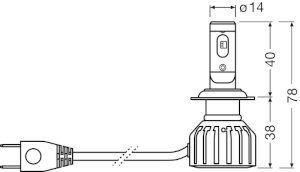Halogenlampe 24 V H7 LED TRUCKSTAR