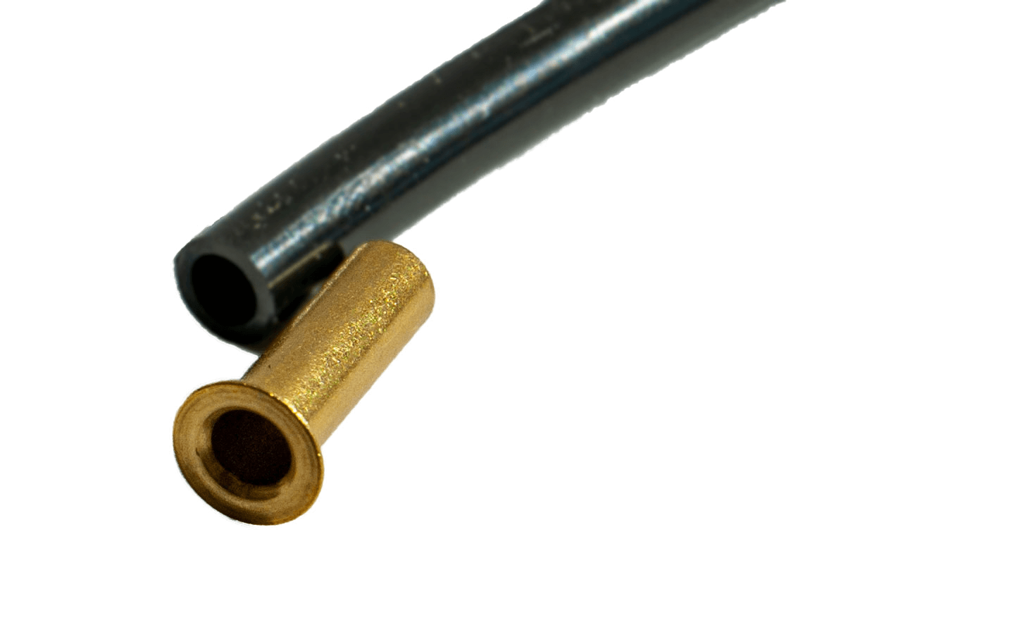 Einsteckhülse 6 mm für Kunststoffbremsrohr 8 mm