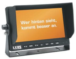 Rückfahrvideosystem LUIS 7" 9-32 V SET