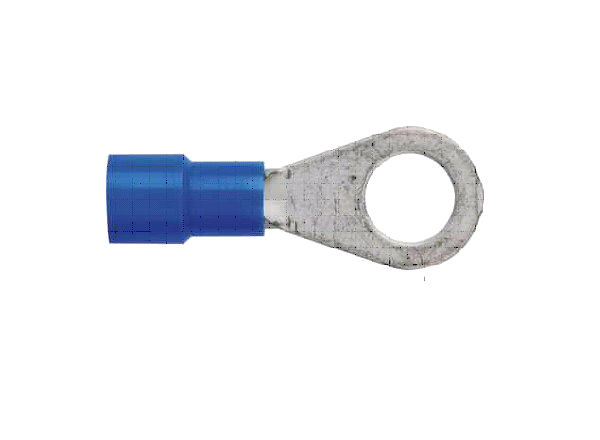 Ringkabelschuh blau M6