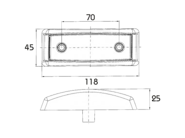 Seitenmarkierungsleuchte LED PRO-SML