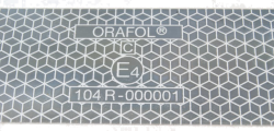 Konturmarkierung weiß 50 m ECE 104