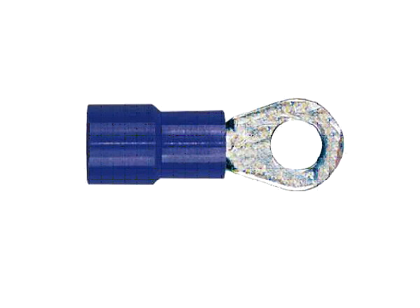 Ringkabelschuh blau M4
