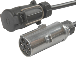 Elektrowendel 7pol.Do.12V u. 7pol.St.24V