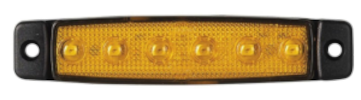 Seitenmarkierungsleuchte 96 mm x 20 mm LED 24 V