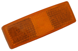Seitenm.-Leuchte 110 mm x 40 mm gelb
