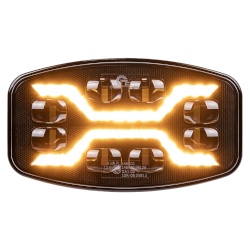 Fernscheinwerfer LED X-SPIDER eckig