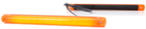 Seitenm.-Leuchte LED gelb 237 mm  x 22 mm