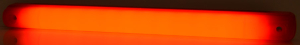Schlussleuchte LED rot 237 mm  x 22 mm