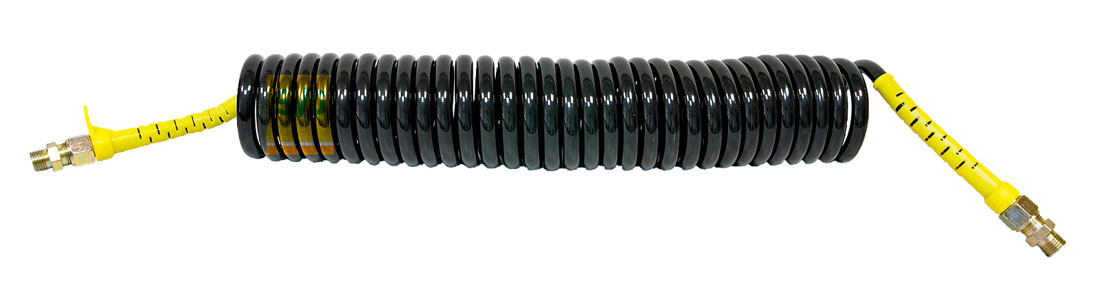 Airflex GELB "PU" 33 Windungen mit Verschraubung