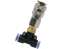 T-Stück für Ausblaspistole "6mm"