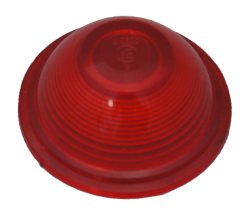 Lichtscheibe Umrissleuchte Ø 53,7 mm rot