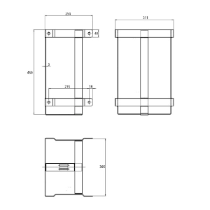 Depothalterung für Kantenschutzecke 800-1200 mm