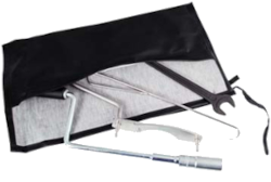 Gleitschutzkette 22,5" Grizzly SnowGrip 8 Loch Felge