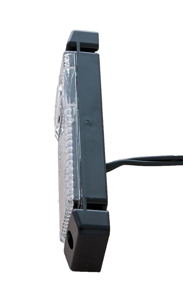 Begrenzungsleuchte 130 mm x 32 mm 12/24 V LED weiß