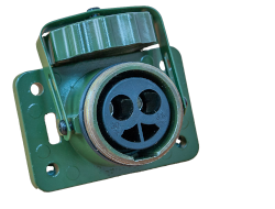 Steckdose 2 polig NATO 24V 35 mm² Crimpkontakt