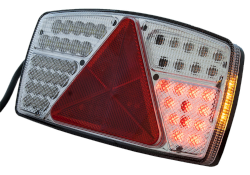Rückleuchte LED 4 Kammer mit Dreieckrückstahler