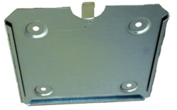 Halter für Gefahrzettel 300 x 300 mm