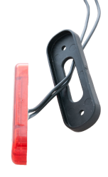 Schlussleuchte mit 5 LED's rot 88 mm x 27 mm