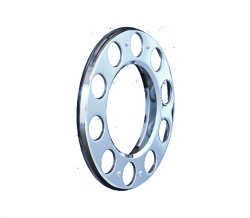 Radbolzenabdeckring 22,5" offen V²A