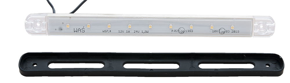 Begrenzungsleuchte 242 mm x 25 mm 9 LED's 12 V / 24 V