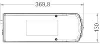Rückleuchte 370 mm x 130 mm VOLVO links mit KZL