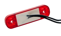 Schlussleuchte mit 3 LED's rot 88 mm x 27 mm