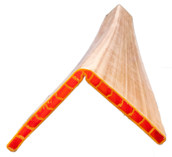 Kantenschutzecke orange 5850 mm Kunststoff