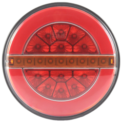Rückleuchte RUND LED Ø 140 mm links