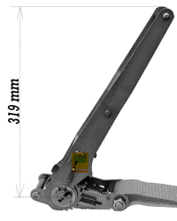 Zurrgurt LC 2500 daN 10 m Langhebelzugratsche 550 daN
