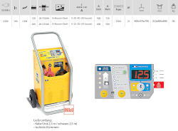 Fahrbares Automatik-Lade und Startgerät 980E