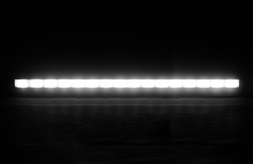 Arbeitsscheinwerfer LED 845 mm mit Positionslicht