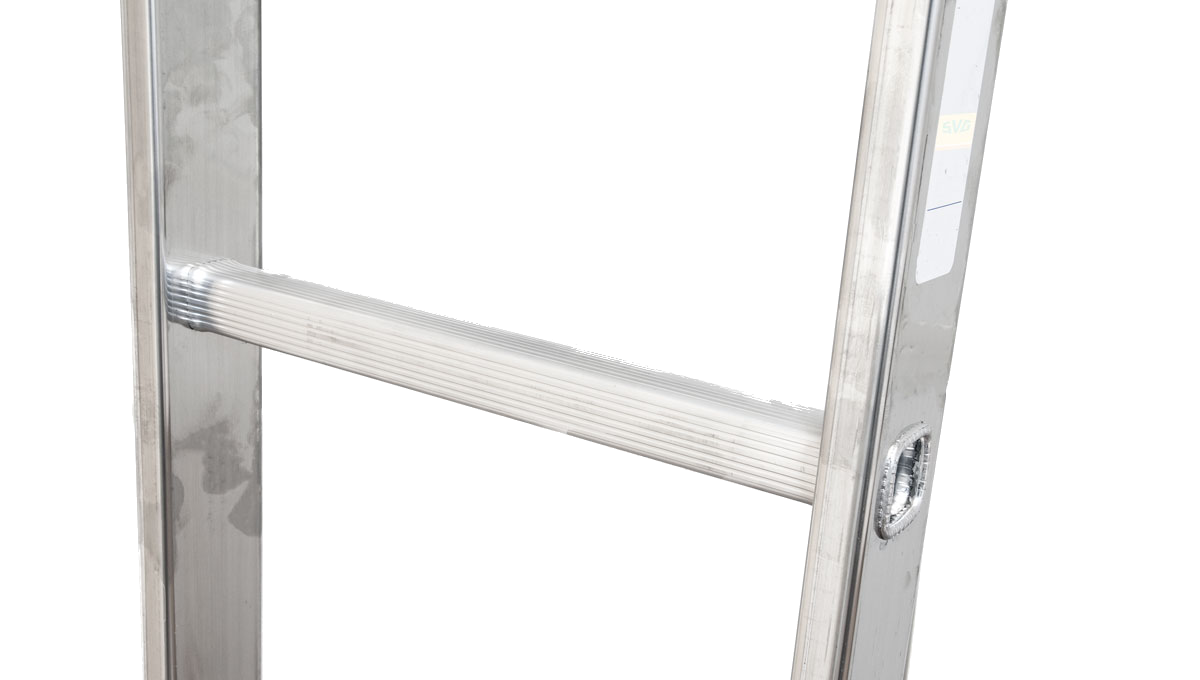 Anlegeleiter Aluminium 9 Sprossen