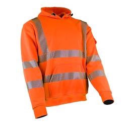 Warnschutz Hoodie warnorange S-4XL