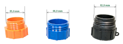 Fassadapter ORANGE 2" AG Trisure IG fein