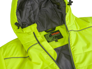 Warnschutz-Steppjacke neongelb/grau S-4XL