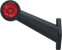 Umrissleuchte LED links 60° Gummipendel