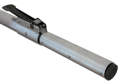 Klemmbalken SAM 2100-2850mm Fuß schwarz rund
