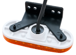 Seitenmarkierungslampe LED 114 mm x 38 mm Winkelhalter
