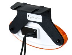 Seitenmarkierungsleuchte LED gelb mit Winkelhalter