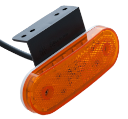Seitenmarkierungslampe LED 114 mm x 38 mm Winkelhalter