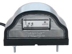 Kennzeichenleuchte LED SCHWARZ 12 V / 24 V