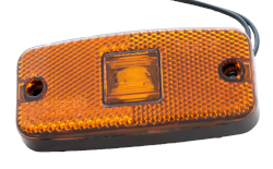Seitenmarkierungsleuchte LED 110 mm x 50 mm 12 / 24 V