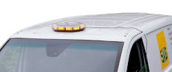 Warnblitzleuchte LED 12/24 Volt Magnetfußhalterung 420 mm