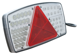 Rückleuchte LED 4 Kammer mit Dreieckrückstahler