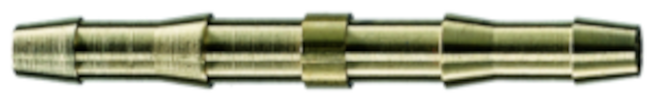 Schlauchverbinder 6 mm Messing