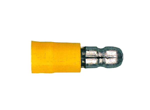 Rundstecker gelb Ø 5 mm