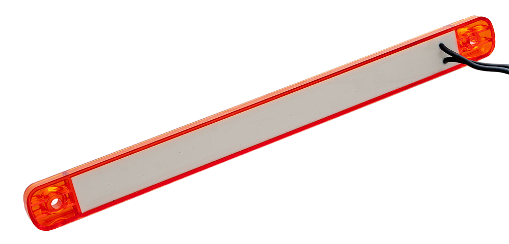 Seitenmarkierungsleuchte 242 mm x 25 mm 9 LED's 12/24 V