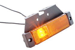 Seitenmarkierungsleuchte LED 130 mm x 32 mm Winkelhalter