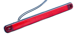Schlussleuchte 242 mm x 25 mm 9 LED's 12/24 V